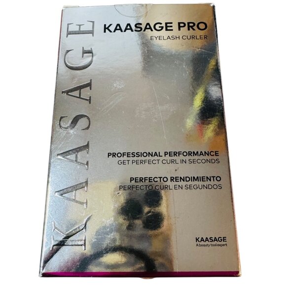 Kaasage Pro Eyelash Curler With Ergonomic Handle & Silicone Pad - Picture 2 of 10